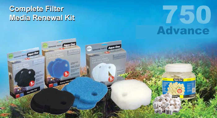 Advance 750 Complete Filter Media Kit