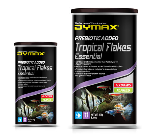 DYMAX TROPICAL FLAKES ESSENTIAL 50G/400ML